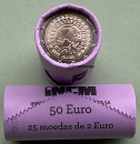 Portugal 2 Euro Rolle Gedenkmünzen 2025 Nachhaltige Entwicklung