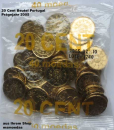 Portugal 20 Cent Beutel 2005 Euromünzen