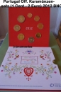 Portugal Offizieller Kursmünzensatz 2012 (1 Cent bis 2 Euro) BNC