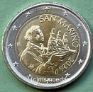 San Marino 2 Euro Kursmünze 2026