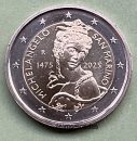 San Marino 2 Euro Gedenkmünze 2025 Michelangelo