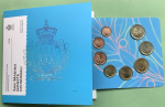San Marino Offizieller Kursmünzensatz 2024 (1 Cent bis 2 Euro)