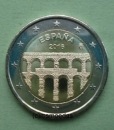 Spanien 2 Euro Gedenkmünze 2016 Aquädukt von Segovia